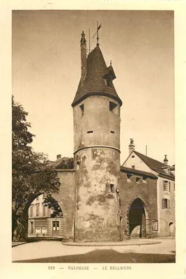 Mulhouse — O Bollwerk — editor BRAUN & Cie, Mulhouse