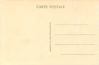 Guebwiller — Ogólny widok — Braun & Cie, Mulhouse-Dornach — Rewers