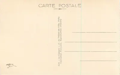 Clermont-Ferrand — Statua Urbaina II i Katedra — La Cigogne, nr 4029 — Rewers