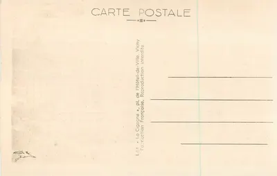 Le Lac du Jardin des Plantes — Clermont-Ferrand — La Cigogne, n° 4065 — Rewers