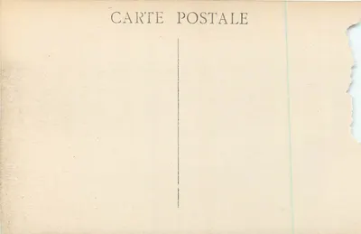 MARSEILLE — Vue générale du Vieux Port — Éditeur imprimeur non identifié — Verso