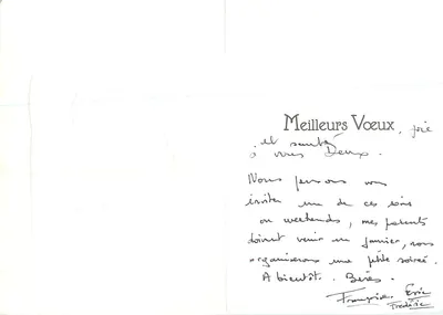 Święty Mikołaj na saneczku — Hallmark — CNF 41-1 A — Rewers