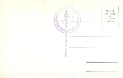 Widok z szczytu Habicht (3280 m) na grupę Tribulaungruppe — Alpiner Kunstverlag Wilhelm Siempfle, nr 4703 — Rewers