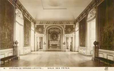 Castelo de Maisons-Laffitte — Sala das Festas — A.N. Paris