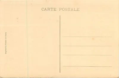 Castelo do Moulin (século XV) — Portal de Entrada — Impressoras Reunidas de Nauvay — Verso