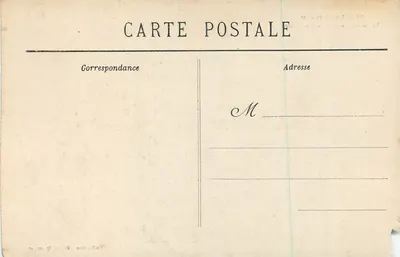Landerneau — Stare domy nad mostem Elorn — Zbiór Villard, Quimper — Rewers