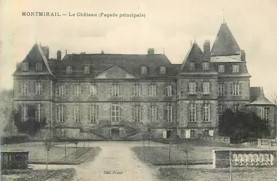 Montmirail — O Castelo (Fachada principal) — Edit. Prieur
