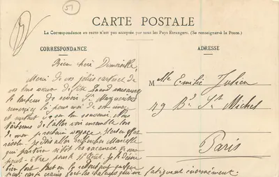 Zamek Boursault — Epernay — Książnica P. Dautelle — Rewers