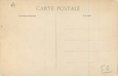 Reims — Absyda Kościoła Świętej Klothildy — n°93 — Rewers