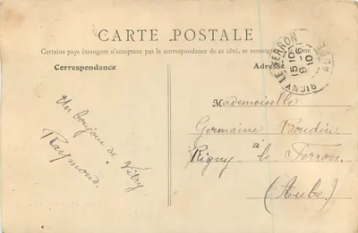 Vitry-le-François — Porta do Ponte, lado interno — M. B., editor em Vitry-le-François — Verso