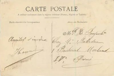 Dormans — O Parque do Castelo — Loriot, Editor — Verso