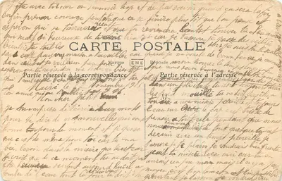 Hirondelle de France — Messagère d'Espérance — editor não visível — Verso