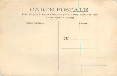 Bilhete postal antigo La Fleche Coin Pittoresque sobre o Loir — Verso