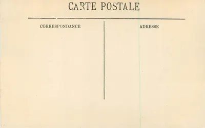 Dinard — A Praia da Écluse em um Dia de Tempestade — LL. n°99 — Verso