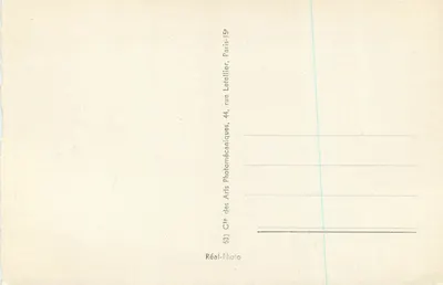 As Gorges do Sièrroz — Gresy-sur-Aix — editor Réal-Photo, n° 53 — Verso
