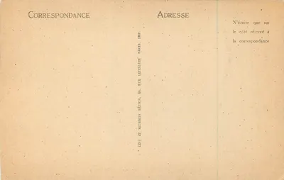 Grenoble — De Drie Maagden — LL. n° 2148 — Achterkant