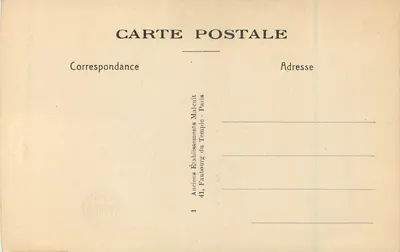Abadia de St-DENIS — Portal norte — E. M. n° 3542 — Verso