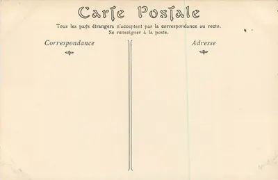 Parque do Castelo de Maintenon — Uma Avenida — ND Phot, n°142 — Verso