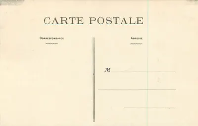 Le Faouët - Capela de Santa Bárbara - Os Escaleres — Edição Savary, Fototipia Vasselier — Verso