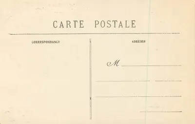 Le Faouet — A Entrada da Capela Santa Bárbara — Coleção Cidade de Osmepet — Verso