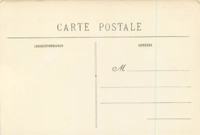 Le Faouet — A Escada e o Sino da Capela Santa Bárbara — coleção Billard, Quimper — Verso