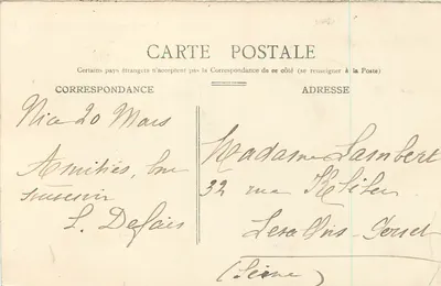 Beaulieu — Widok z Saint-Jean — Wydawnictwo Pioard, Nice — Rewers