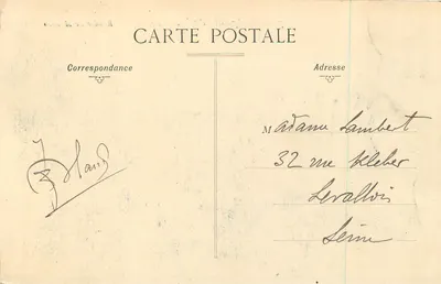 Rocher de Monaco — Principado de Mônaco — editor desconhecido, n° 37 — Verso