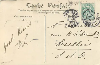 Fourvière — Stary Sakrystia i Bazylika — ND Phot — Rewers