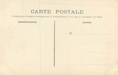 Mont-Saint-Michel — Wieża Claudine — A. L. Hermine, nr 33 — Rewers
