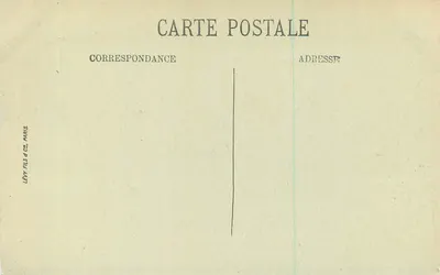 Concarneau — O Sino e Entrada da Cidade Fechada — LL. n°23 — Verso