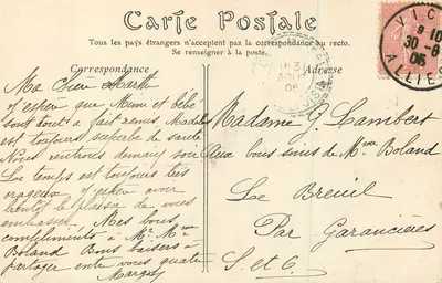 Zamek Bussel — ND Plet, n°84 — Rewers