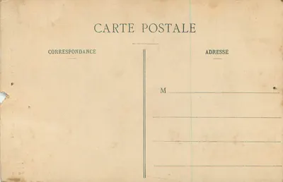 Sous-Bois em Plougastral (Finistère) — editor BREST, n°34 — Verso