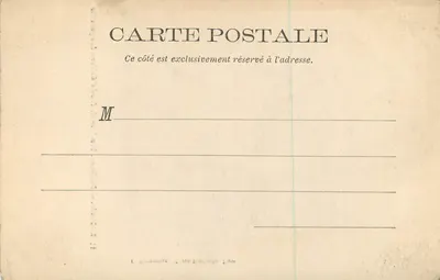 聖デンイス — バジリカ。レネ＝ド＝オルレアン＝ロンジュヴィルの墓 — F. ポリデンナ、パリ37番 rue Faïthèche — 裏面