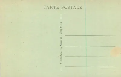 Quiéberon — Kloosters van Port-Bara — G. Artaud, Nantes — Achterkant