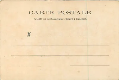 Chambord (Loir-et-Cher) — El Castillo (fachada principal) — Hachette et Cie, edit. — Ed. L. foto — Reverso