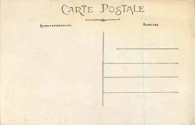 Josselin — Wejście do Zamku — Artaud et Nozais, n°69 — Rewers