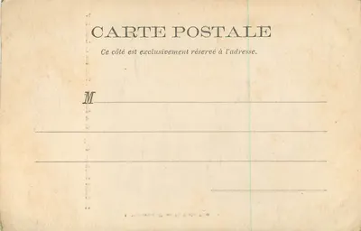 Saint-Denis — Krypta Bazyliki. Grobowiec Ludwika XIV — F. POURDEBAT, 37 rue Faidherbe, Paris — Rewers