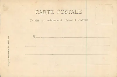 Chantilly — O Gabinete dos Livros — Phototypie A. Breguet, Paris — Verso