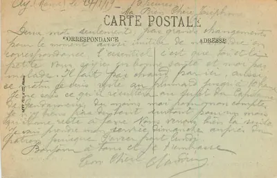 Ay-Champagne (Marne) — A Marne — O Pequeno Ponte — Edit. Mover, Ay — Verso