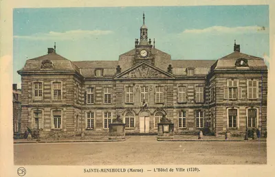 Sainte-Menehould (Marne) — O Hotel de Ville (1730)