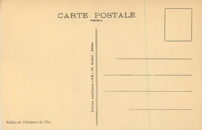 Sainte-Menehould (Marne) — O Hotel de Ville (1730) — Verso