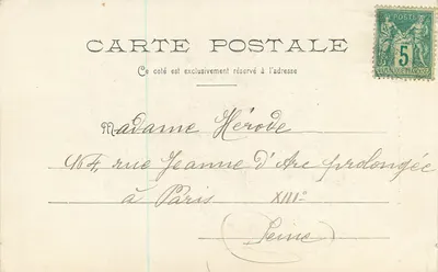 Reims — Katedra św. Geneviavy — P.-D. R. — Rewers