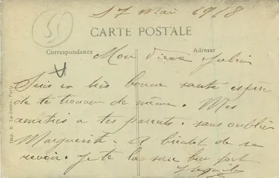 Villers-Marmery (Marne) — Paramel (Rocher) — wydawca nieznany — Rewers