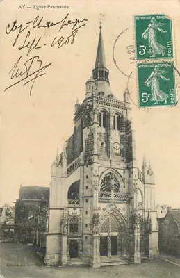 Cloy-Chambray — Igreja Paroquial — Edição das Nouvellles Videries, Épernay
