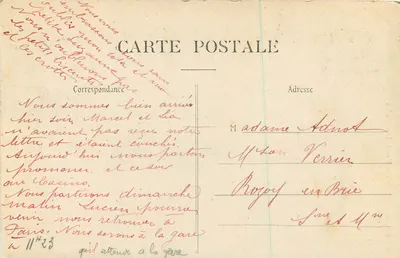 Reims — La Fontaine Subé — Uitgever: REIMS, n°58 — Achterkant