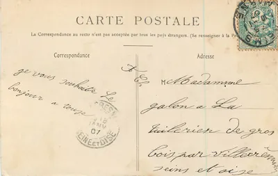 Reims — Widok na Hotel de Ville — Wydawnictwo Reims, nr 1 — Rewers
