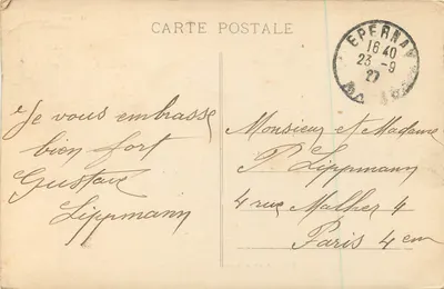 Reims — Gare — V. Thuillier, wydawca, Reims, nr 199 — Rewers