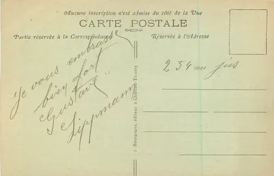 ÉPERNAY (Marne) — Brzegi rzeki Marne i Wieża Unii Champanskiej — Cliché G. Bourgogne — Rewers