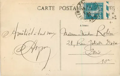 Reims — Porte Mars, dawniej Porte Gallo-Romaine — Thulllier, Wydawcy, Reims — Rewers