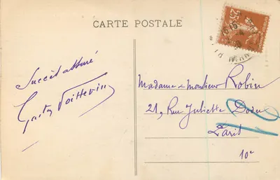Reims — Ogólny widok (Strona Południowa) — V. Thallier, wydawca, n°67 — Rewers